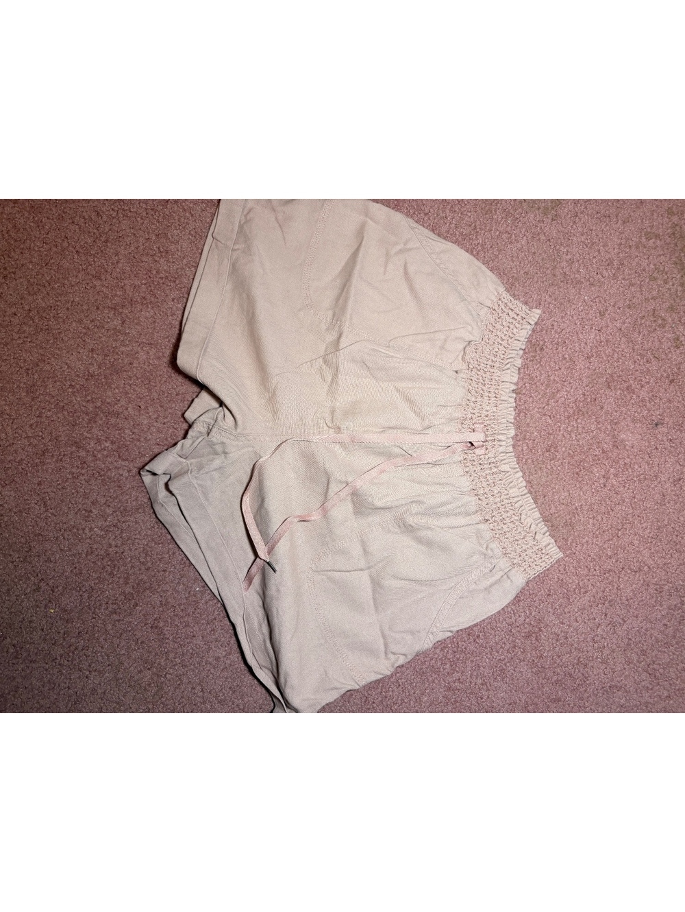 Forever 21 Women's Pink Elastic Waist Casual Shorts Size XL